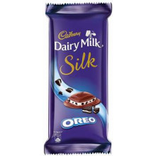 Cadburys Dairy Milk Silk Oreo Chocolate Bar, 60g